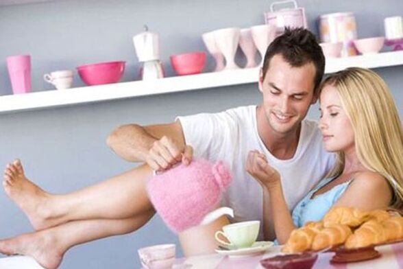 szczęśliwy mężczyzna i kobieta